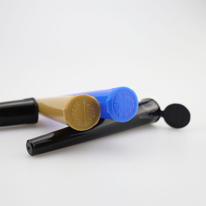 Qualité alimentaire 84mm 98mm 109mm <span class=keywords><strong>King</strong></span> <span class=keywords><strong>Size</strong></span> Plastique Squeeze Cap Pop Top Tubes Colorés Résistant aux Enfants pour Préservatifs Tubes Vides Transparents - Product Image 1