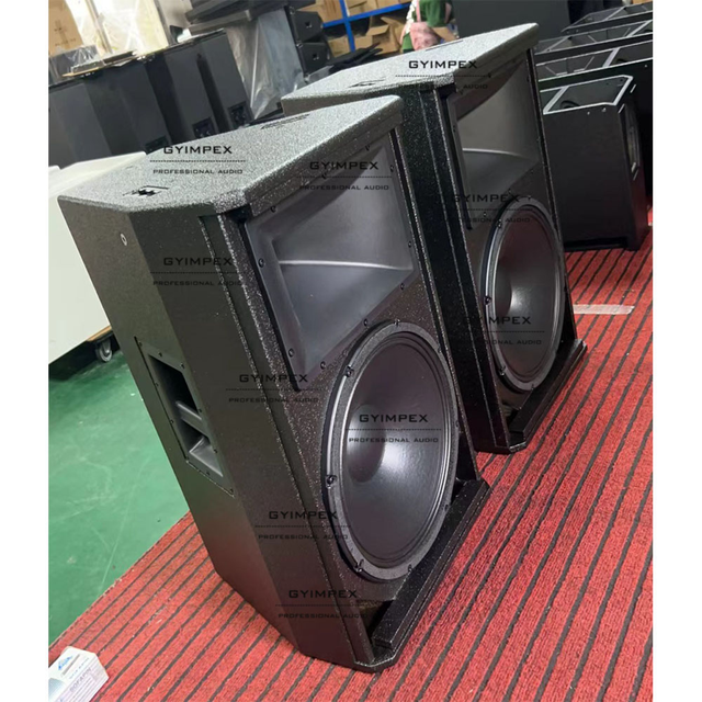 Single 15 Inch Two Way Professional Loudspeaker Active Stage Speakers  Audio Powered Sound System Peak Power 1000watt