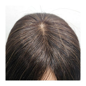 Pelucas para Mujer Cosmo en Corea Premium (8x12)-12 Pulgadas, Peluca de Cabello Humano de Aspecto Natural, Textura Lisa y Suave, Uso Diario, Transpirable - Product Image 4