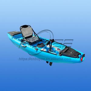 <span class=keywords><strong>Kayak</strong></span> de pesca de plástico de diseño popular con sistema de accionamiento de pedal para aguas oceánicas - Product Image 3