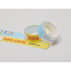 Pulseras de TYVEK a todo color [AnyWristband] de 25 mm (1 pulgada) para branding - Product Image 1