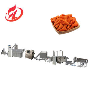 Máquina de freír automática de aperitivos industrial continua automática Nueva condición Línea de aperitivos de maíz frito Proveedor directo de fábrica - Product Image 2