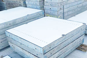 En gros, Supports de coffrage muraux décoratifs en PVC vert, haute résistance, taille réglable, épaisseur 5-30mm, blancs, réutilisables - Product Image 5