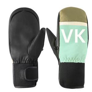 Mitaines de ski résistantes à l'eau 3M pour écran tactile, gants de neige imperméables avec fermeture auto-agrippante, chauds pour l'hiver, unisexe, pour tous les types de ski - Product Image 6