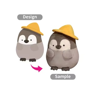 Customizable Plush Toys <b>Cute</b> Pillow PP Cotton Plush Doll Bedside Pillow Pad Custom logo Packaging Label Hanging Tag - Product Image 2