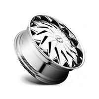 Jantes en alliage forgé DUB S704 BLANG 24-26 pouces 5x112 5x120 pour Chevrolet Impala Caprice Charger Challenger Chrysler Cadillac