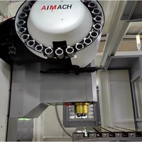 Centre d'usinage vertical CNC compact VMC7124 XH7124 avec contrôleur Fanuc, trois ou quatre axes