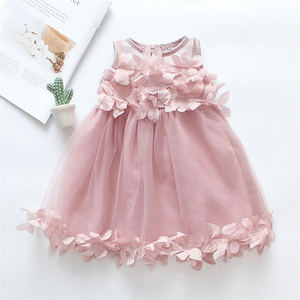 <span class=keywords><strong>De</strong></span> diseño moda alta calidad elegante Satén <span class=keywords><strong>seda</strong></span> <span class=keywords><strong>de</strong></span> <span class=keywords><strong>tul</strong></span> blanco rosa las niñas princesa <span class=keywords><strong>de</strong></span> verano vestido <span class=keywords><strong>de</strong></span> fiesta vestido - Product Image 2