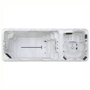 Hochnachfrage 5,8 m Schwimmer Spa mit geräumigen Sitzmöbeln integrierte Hydrotherapie-Jets für Familienunterhaltung aus Acryl-Fiberglas-Schwimmen - Product Image 1