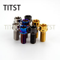 TITST Gr5 M14 M12 Boulon de roue en titane Boulons de fixation de véhicule de qualité supérieure pour voiture en alliage de titane durable
