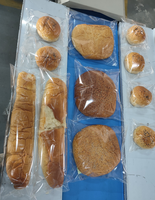 Máquina automática de envasado de pan para panadería, sellado en caliente, embalaje de pan largo para pasteles y almohadas