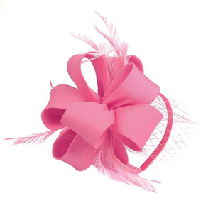 สตรีงานแต่งงานเจ้าสาว Headwear ค็อกเทล Tea Party ขนผมโบสถ์เดอร์บี้หมวก Fascinator - Product Image 3