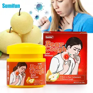 Pêra tosse aliviar creme Vitamina calor limpeza, umedecendo pulmão e eliminando catarro tosse e bronquite pescoço creme K20063