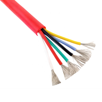 Câble multiconducteur YGC 2 3 4 5 6 7 8 9 conducteurs, câble en silicone, fil isolé en caoutchouc, câble haute température pour l'éclairage