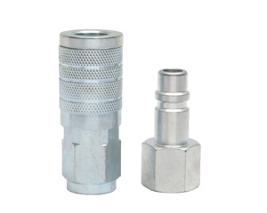 OEM Amerikanischer Standard Schnellkupplung Industriell Typ G Akzeptiert 1/2 Ventilgehäuse M- und T-Stecker für Leistung über 60 SCFM - Product Image 1