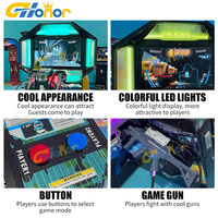 Jeu de tir à monnayeur pour centre commercial, simulateur de tir Operation Ghost pour aire de jeux intérieure