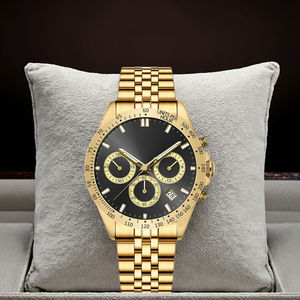 Reloj Cronógrafo Deportivo de Lujo, Acero Inoxidable 316L, Zafiro, Resistente al Agua, Logotipo Personalizado, Fabricación OEM/ODM en China - Product Image 5