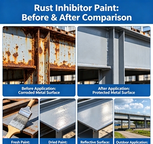 Peinture de rénovation acrylique effet métal liquide, revêtement antirouille extérieur pour la rénovation des produits en fer vieillis, application au pistolet - Product Image 3