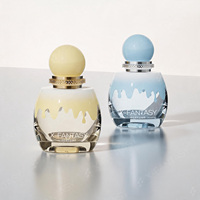 Stok Tersedia MOQ Rendah Pengiriman Cepat Botol Parfum Kaca Mewah Unik Persediaan Memadai Penyemprot Wewangian