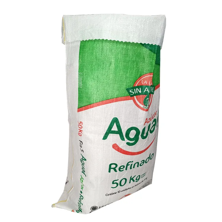 Flour 50kg bags animal feed jasmine rice 50kg pp woven sack 50kg rice bag
