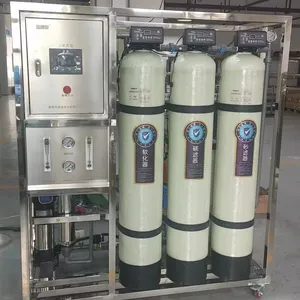 1 Ton Industrial Pure Water Treatment Equipment Ro Reverse Osmosis Ultra Pure Water System Machine for Purification
