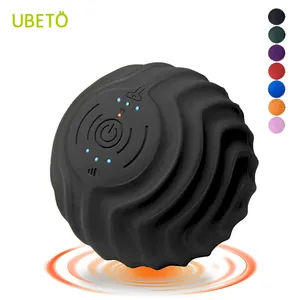 Yoga peanut mini therapy roller vibrating massage ball massaggiatore per vibratore fitness ad alta intensità peanut yoga ball