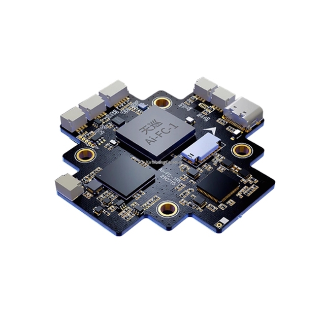 Intelligent AI Tracking Module for FPV Drones Including Flight Control and Two-in-One Recognition Accessory