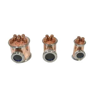 Bubble tee dephlegmator reducer spare part for copper still tower