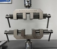 High Accuracy Double Column Tensile Testing Equipment with Graduated Dual-Screw Self-Centering Clamping Fixture