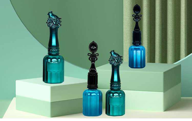 Frosted Matte Vintage Empty Nail Varnish Bottles 7ml 9ml