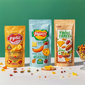 Wholesale Custom Manufacturer Potato Chips Packaging <b>Bag</b> Stand up Zipper Pouches for Food Grade Packaging - Product Image 3