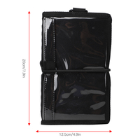 Bloc-notes submersible pour la plongée sous-marine, bloc-notes étanche, équipement de plongée noir
