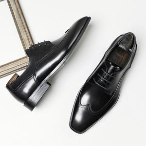 Nouvelle collection d'automne du créateur original, chaussures pour hommes en cuir véritable, style britannique, axées sur le business avec des caractéristiques distinctives - Product Image 6