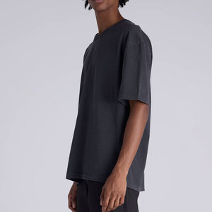 Camisetas de Hombre de Estilo Urbano, Tejido Ligero, Servicio OEM, Lavado Vintage, Ropa Personalizada, Camiseta Oversize Vintage para Hombre - Product Image 3