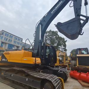 Excavatrice Hyundai 305LC-9T d'occasion, 30 tonnes, 95% neuve, prix bas, équipement d'origine en stock, moteur, boîte de vitesses, PLC, roulement, pompe - Product Image 4