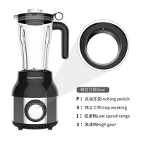 Happy Partner Mélangeur électrique en plastique ABS fabriqué en Chine Mélangeur de jus pour smoothies-Polyvalent pour la cuisine à domicile Utilisation dans l'hôtel