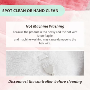 Mantas pesadas eléctricas de calentamiento rápido respetuosas con el medio ambiente, <span class=keywords><strong>manta</strong></span> ponderada calentada Sherpa de franela con protección contra sobrecalentamiento - Product Image 3