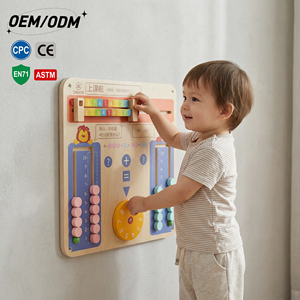 Juguete de Números de Madera STEM, Disponible en Stock, Venta al Por Mayor, Juego Educativo de Pared para Preescolar, Competencia Matemática, Pensamiento Lógico, para Niños de 3 a 6 Años - Product Image 1