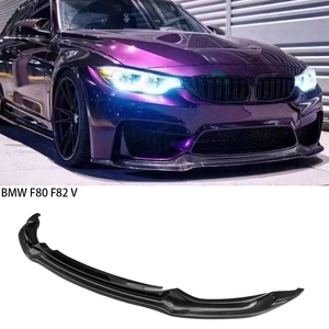 Alerón Delantero de Fibra de Carbono Estilo V para BMW Serie 3 F80 M3/F82 M4 Sedán 2013-2019 - Product Image 1