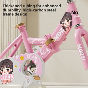 Xe đạp gấp cho trẻ em từ 3-12 tuổi, quà tặng cho bé trai và bé gái, xe đạp trẻ em mới, kích thước 12/14/16/18/20 inch - Product Image 5