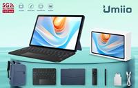 Nouvelle Tablette PC UMIIO 16 MAX 14 Pouces Android 15, 5G WiFi, 512 Go de Stockage, 12 Go de Mémoire de Travail, Clavier et Télécommande, 10 Cœurs, GSM, Rembourrée