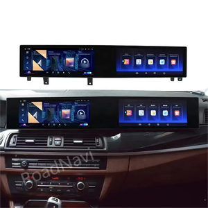 วิทยุแอนดรอยด์ RoadNavi จอคู่ ขนาด 21 นิ้ว สำหรับรถยนต์ BMW ซีรีส์ <span class=keywords><strong>5</strong></span> รุ่น F10 F11 CIC NBT และ X5 X6 รุ่น F15 F16 NBT ปี 2010-2017 - Product Image 2