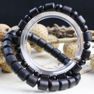 Ebony <b>Beads</b> <b>Bracelet</b> 23 Round <b>Beads</b> Ethnic Style Gift Jewelry For Men Women Couple <b>Bracelets</b> Hangzhou Origin - Product Image 5