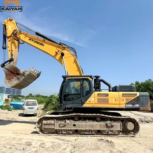 Excavadora de cadenas pesada usada HYUNDAI 520L-9VS de 52 toneladas, excavadora hidráulica original de Corea para minería en canteras - Product Image 1
