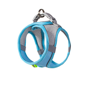 Han Ke Miao Pet <b>Harness</b> Vest Breathable Reflective Chest Strap For <b>Dog</b> Walking Outdoor Use Small Medium <b>Large</b> Size - Product Image 5
