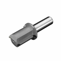 Fraise à diamant en alliage personnalisée PCD en forme de T pour soudage, fraiseuse CNC à double tranchant, foret pour aluminium, alésoir