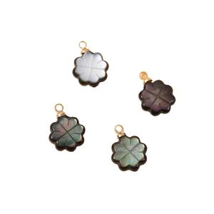 Papillon blanc naturel coquille mignon lapin <span class=keywords><strong>chien</strong></span> perles en vrac petites abeilles bricolage à la main perlé Bracelet collier matériel accessoires - Product Image 5