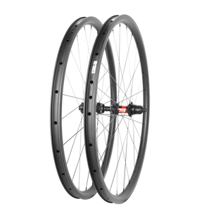 <span class=keywords><strong>Roues</strong></span> de bicyclette en carbone asymétriques à conception asymétrique, arc-en-ciel, 29mm de largeur, moyeux EXP 240S - Product Image 4