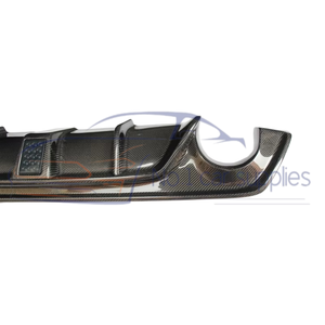 Difusor de Parachoques Trasero de Fibra de Carbono Real con Luz LED para Infiniti Q50 QS 2014-2017, Nuevo Diseño - Product Image 5