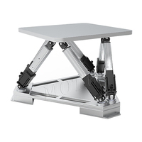 Plateforme de simulation dynamique multi-angle personnalisée 3DOF 6DOF, plateforme de mouvement à 6 axes standard, 500 kg, plateforme de simulateur de vol